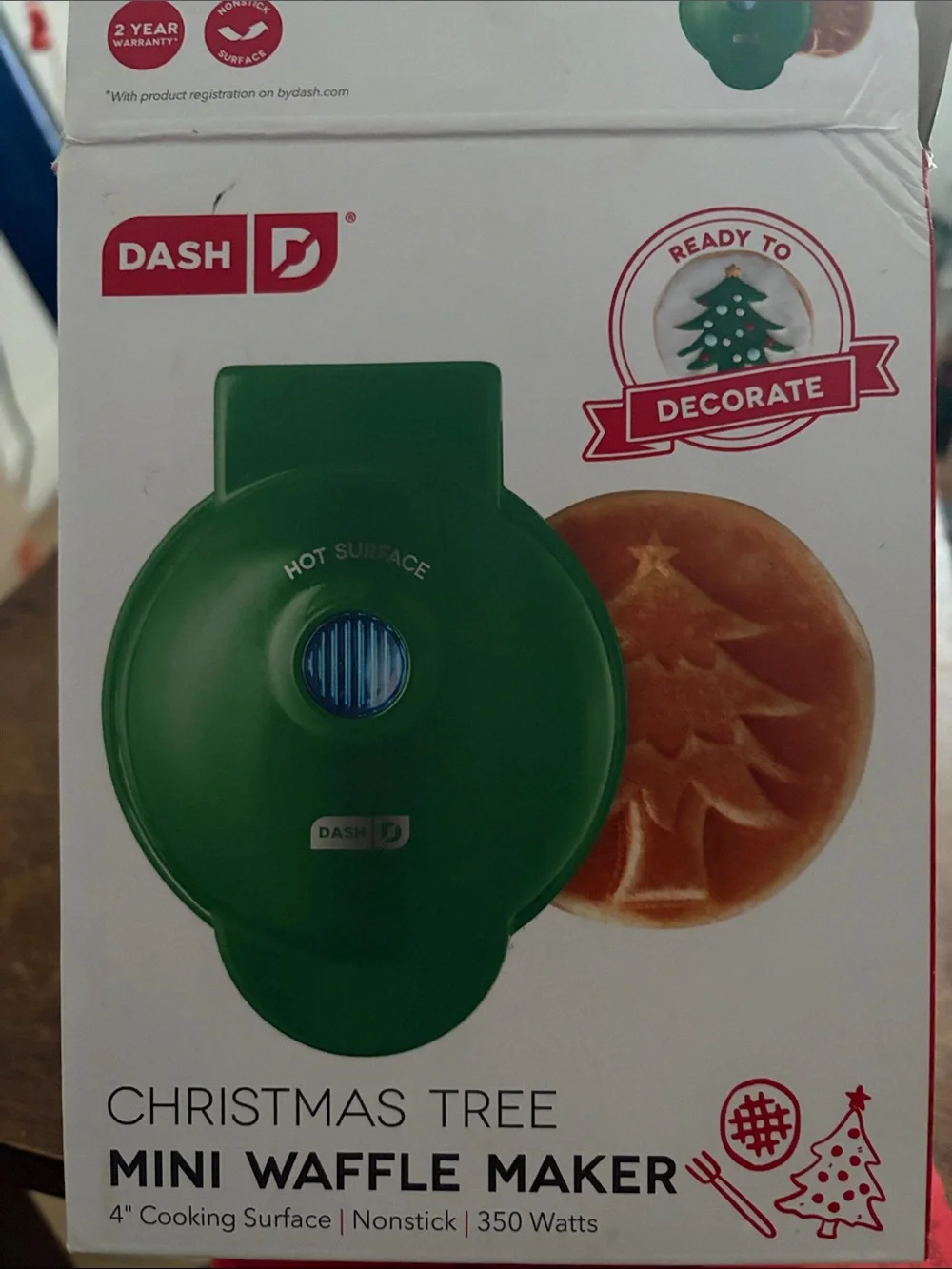 Dash mini waffle maker New